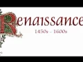 Welcome to the Renaissance