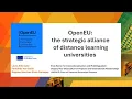 Download Lagu OpenEU: a strategic alliance of distance learning universities (Original version. English)