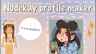 Nudekay Profile maker picrew