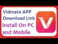 Download Lagu Vidmate apk Download Install on PC and Mobile