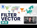 R GIS Filter Vector Layers by Attributes with sf