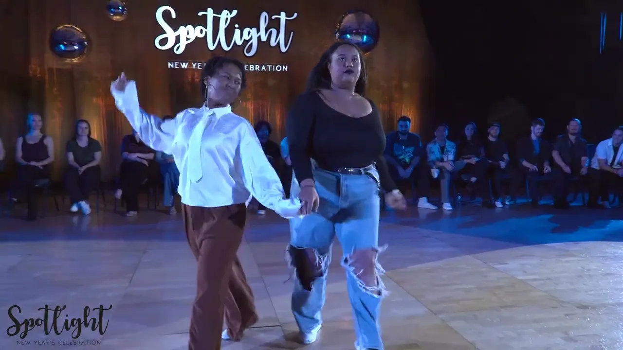Spotlight New Year's Celebration 2025/2026 Novice Jack & Jill Lauren White & Mariah Mason