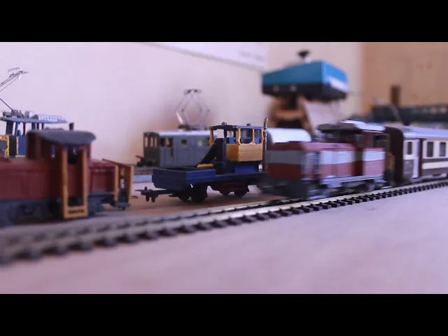 BOB Bernese Oberland Bahn diesel loco HGm 2/2 n 31 h0m video thumbnail