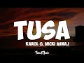 Download Lagu Tusa (Letra/Lyrics) - Karol G, Nicki Minaj