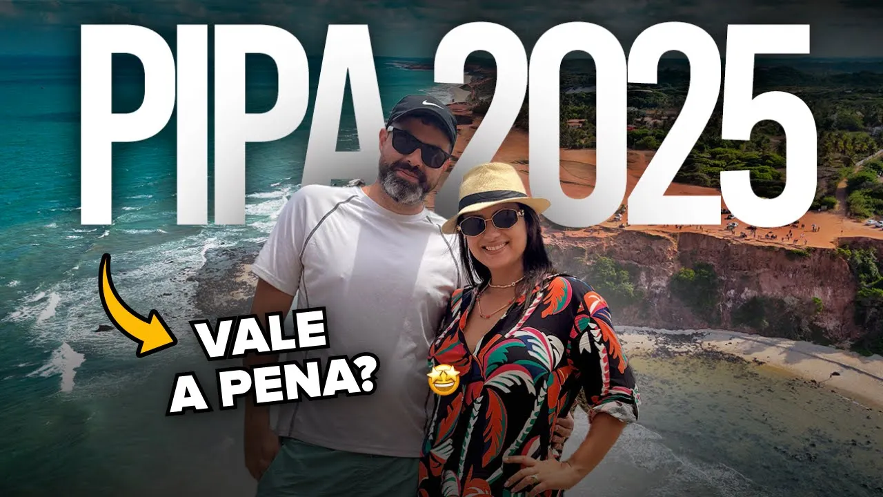 Vídeo sobre o que fazer em Pipa RN em 2025