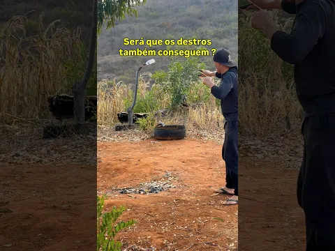 Os destros também conseguem?