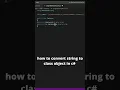 how to convert string to class object in c Deserialize JSON String