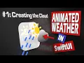 SwiftUI Tutorial Animated Weather Icon - Part 1 Creating the Cloud