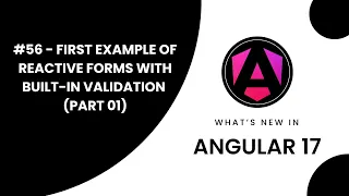 Learn Angular 17 in Arabic Master Angular Reactive Form with Built-in Validation part 01