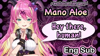 Download 【ENG SUB】Mano Aloe made her debut! (Hololive 5th gen) MP3