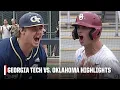 THRILLING ELIMINATION GAME FINISH Georgia Tech vs Oklahoma ESPN College Baseball