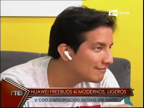Huawei Freebuds 4i modernos, ligeros y con cancelación activa de ruido