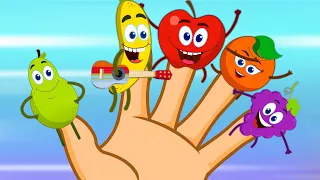 تعلم أسماء الفواكه عائلة أصابع الفاكهة تعلم اللغة العربية مع أوم نوم 