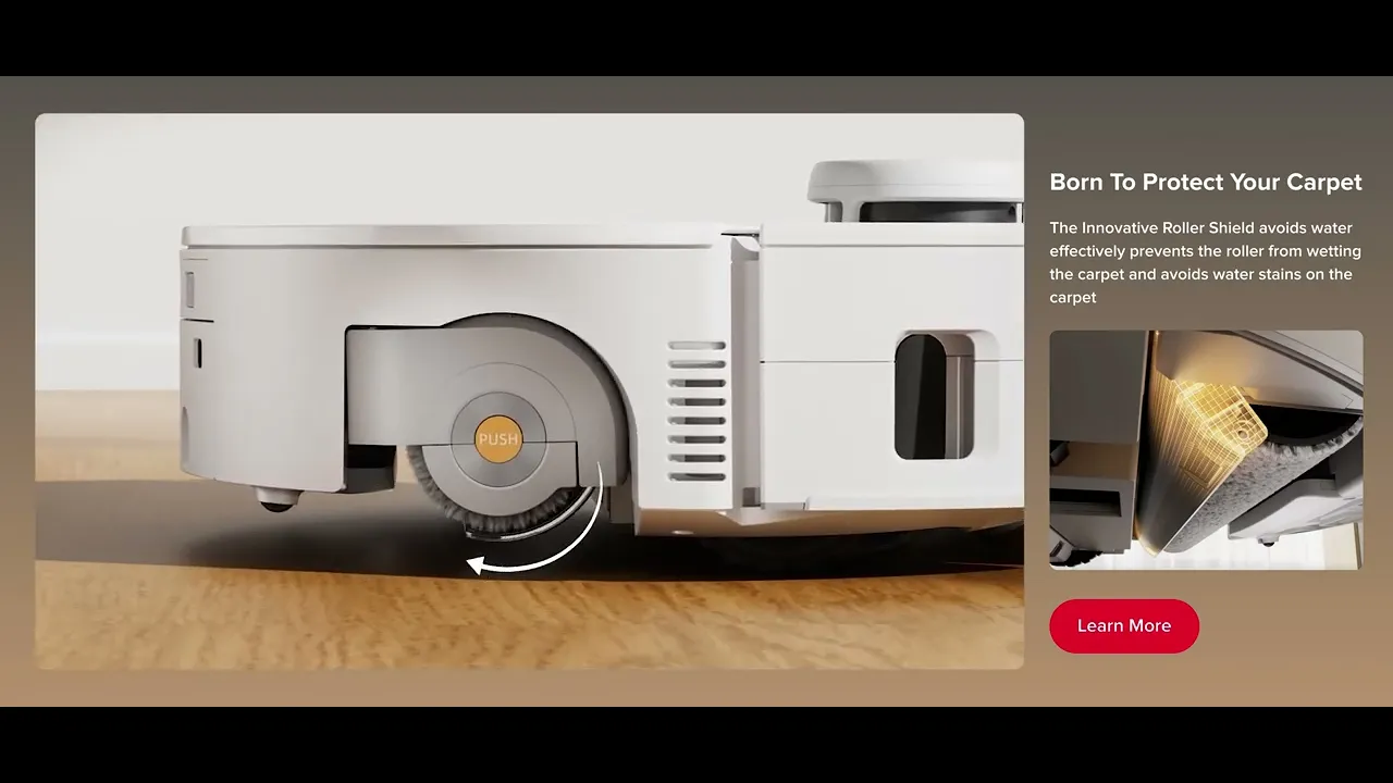 Roborock — Robotic Vacuum with Innovative Roller Shield (YouTube video ad)