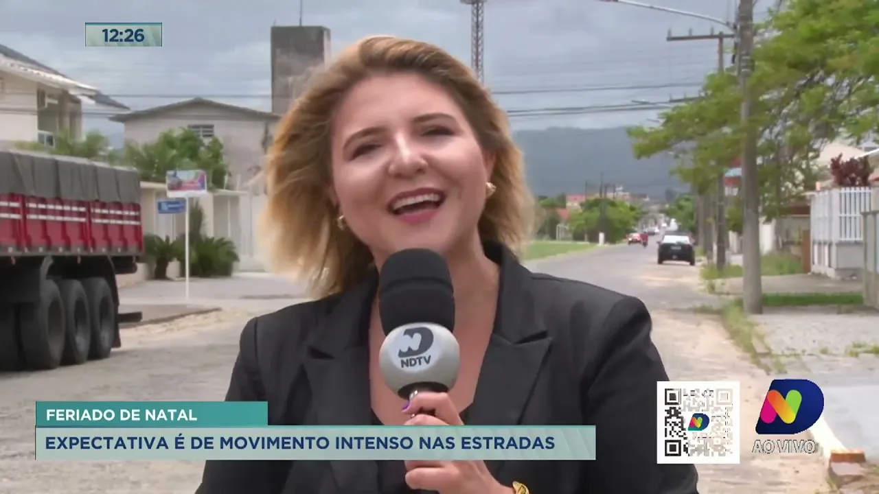 Expectativa é de movimento intenso nas estradas durante feriado de Natal