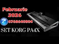 Lagu SET FULL Korg Pa4x ❌ Februarie 2026 ❌ Studio Romania ❌