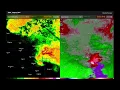 2019 Dayton OH Tornado Dual-Panel Radar