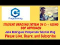 Student Grading System in C Using OOP Approach