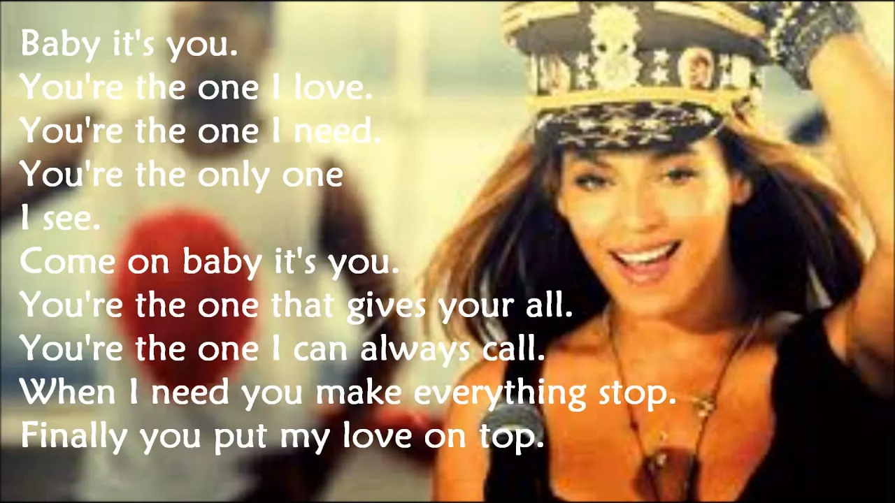 Beyoncé Love on Top (Lyrics)