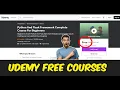 Get Udemy 20 Free Courses Udemy free courses with certificate Free python php courses