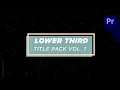 Self-Resizing Lower Thirds You ll Actually Use