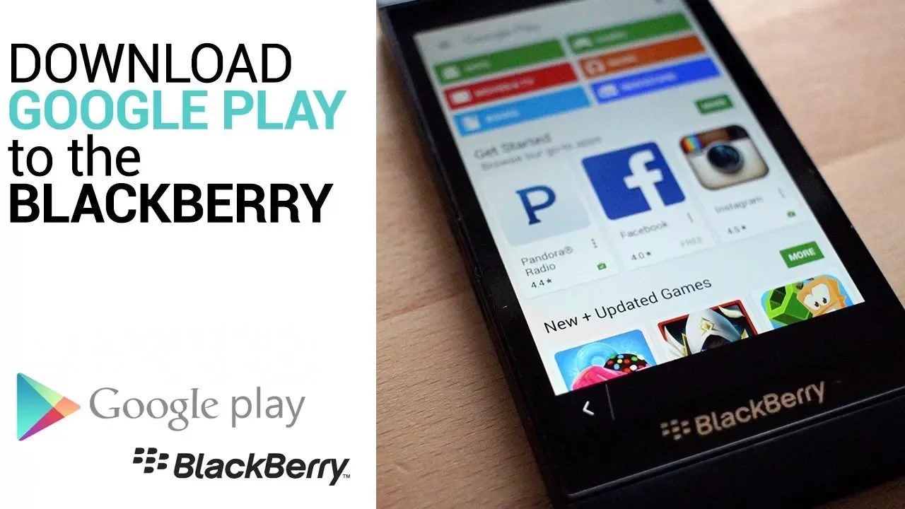 Installing Google Play Store On BlackBerry 10 (WORKING 2021). 