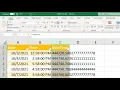 How to combine date and time columns in Excel