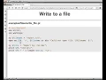 Beginner Perl Maven tutorial 3 10 - write to file