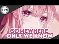 Download Lagu Nightcore | Somewhere Only We Know (Gustixa \u0026 Rhianne)