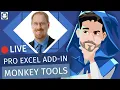 Pro User Excel Add-In - MonkeyTools with Ken Puls