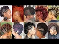2026 Natural Hair Hairstyles with Designs Flat Twist with Edgy Mohawk Styles For Black Women