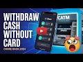 How to Wit raw Cash from Chime Account Without Your Card - Cardless ATM