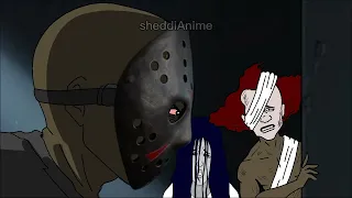 SAVAGE MUM 3:JASON VOORHEES Enters an African home #satire #funny #animation #sheddianime