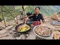 Lagu having lunch in a group || lajimbudha ||