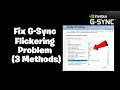 How To Fix G-Sync Lagging 3 Methods - NEW 2026
