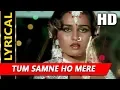 Download Lagu Tum Samne Ho Mere With Lyrics | Lata Mangeshkar| Badle Ki Aag 1982 Songs| Reena Roy, Jeetendra