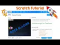 Scratch Tutorial Space Blaster