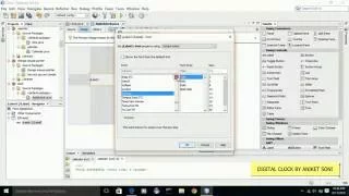 1 java tutorial how to make a digital clock in java use calendar class Timer concept Swing