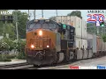 CSXT M583-10 Heads NB W 3141 ES44AH 7417 CM44AC A Killer HornShow Fayetteville NC