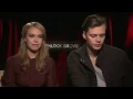 Hemlock Grove interview with Bill Skarsgard and Penelope Mitchell