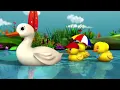 Five Little Ducks | Nursery Rhymes for Babies by LittleBabyBum - ABCs and 123s