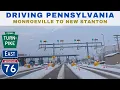 A Snowy Drive - Pennsylvania Turnpike