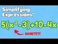 HOW TO QUICKLY Simplifying Expressions Using Distributive Property