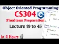CS304 Short Lecture 19 to 45 CS304 Final Term Preparation by VU TALK