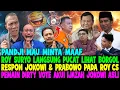 Lagu RESPON JOKOWI..!! ROY SURYO KETAKUTAN LIHAT KETUA YTN BAWA BORGOL 😂 PANDJI KATANYA AKAN MINTA MAAF 😂