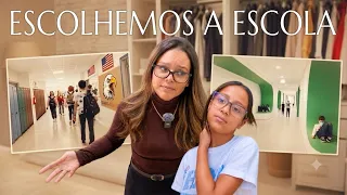 A escola nova da Lara e Lian na Europa