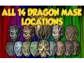 Skyrim ALL 14 Dragon Priest Mask Locations in Special Edition Dragonborn DLC GUIDE Xbox One