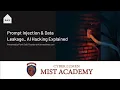 Prompt Injection Data Leakage - AI Hacking Explained