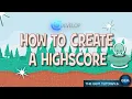How to create a highscore GDevelop 5