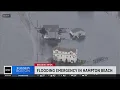 Dramatic flooding prompts emergency warning at Hampton Beach
